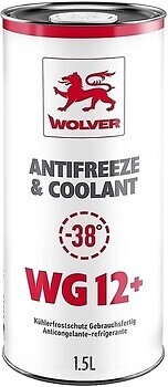 Фото Wolver Antifreeze & Coolant WG12+ Red 1.5 л