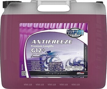 Фото MPM Antifreeze Premium Longlife G12+ Concentrate 20 л (86020A)