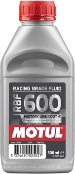 Фото Motul RBF 600 DOT 4 500 мл (806910)