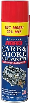 Фото Abro Carb & Choke Cleaner 20% More 340 г (CC-220)