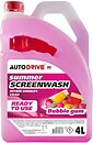 Фото Autodrive Summer Screenwash Bubble Gum 4 л (AD0133)