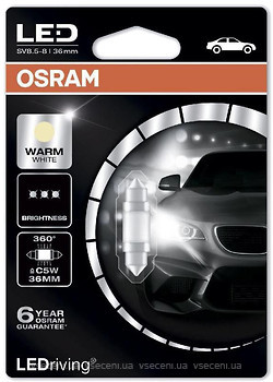 Фото Osram LEDriving Premium C5W 12V 1.3W (6498WW-01B)