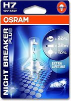 Фото Osram Night Breaker Plus H7 +90% 12V 55W (64210NBP-01B)