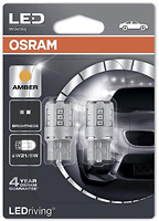 Фото Osram LEDriving Standart W21/5W (7443) 12V 1W Amber (7715YE-02B)