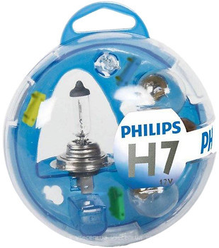Фото Philips Essential Box H7 Набір ламп 5 шт. (55719EBKM)