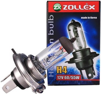 Фото Zollex Halogen bulb H4 12V 60/55W (8924)