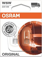 Фото Osram Original W5W 24V 5W (2845-02B)