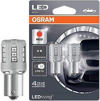 Фото Osram LEDriving Standard P21W (1156) 12V 3W Red (7456R-02B)