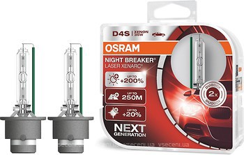 Фото Osram Xenarc Night Breaker Laser D4S 42V 35W (66440XNL-HCB)