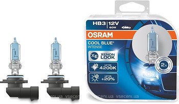 Фото Osram Cool Blue Intense HB3 (9005) 12V 60W (9005CBI-HCB)