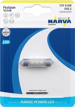 Фото Narva LED C5W 12V 0.6W 6000K (18006)