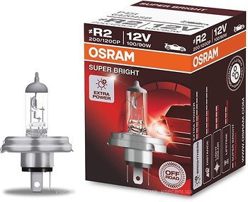 Фото Osram Super Bright Off-Road R2 H4 12V 100/90W (64204SB)