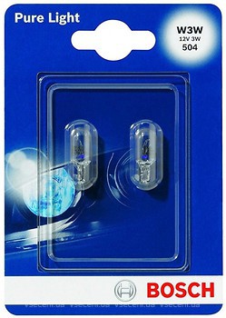 Фото Bosch Pure Light W3W 12V 3W (1987301028)
