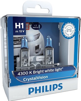 Фото Philips CrystalVision H1 12V 55W (12258CVSM)