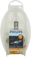 Фото Philips Easy Kit H1 12V Набір ламп 5 шт + запобіжник (55472EKKM)
