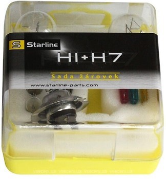 Фото StarLine Service Box H1+H7 12V Набір ламп 7 шт + запобіжники (99.99.912)
