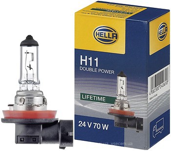 Фото Hella LifeTime Double Power H11 24V 70W (8GH008358251)