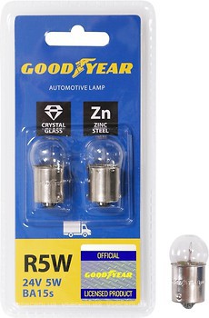 Фото GoodYear Cristal Glass R5W 24V 5W (GY012406)
