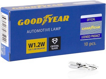 Фото GoodYear Cristal Glass W1.2W 12V 1.2W (GY015201)