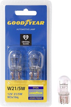 Фото GoodYear Cristal Glass W21/5W (7443) 12V 21/5W (GY015216)