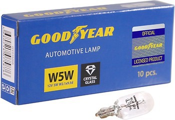 Фото GoodYear Cristal Glass W5W 12V 5W (GY015205)