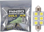 Фото Winso led T11 C5W 12V 6xSMD 5050 39mm White (127450)
