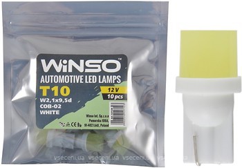Фото Winso led T10 12V 1xCOB-02 White (127120)