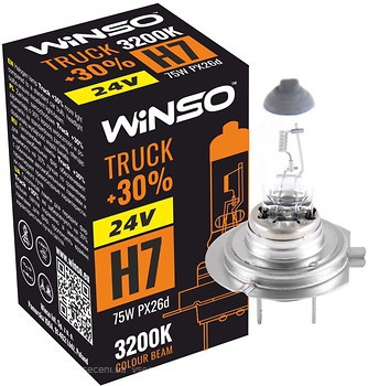 Фото Winso halogen Truck H7 +30% 24V 75W 3200K (724700)