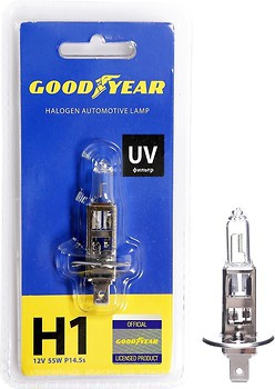 Фото GoodYear halogen Standard H1 12V 55W 3200K blister (GY011121)