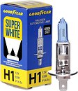 Фото GoodYear halogen Super White H1 12V 55W 4200K box (GY011126)