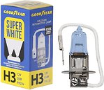 Фото GoodYear halogen Super White H3 12V 55W 4200K box (GY013126)