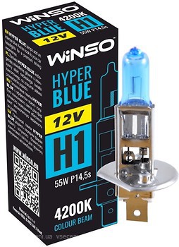 Фото Winso halogen Hyper Blue H1 12V 55W 4200K (712140)