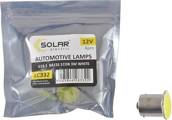 Фото Solar led G18.5 12V 3W 1xCOB White (LC332P)