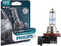 Фото Philips X-tremeVision Pro150 H11 +150% 12V 55W (12362XVPB1)