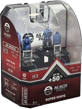 Фото AG Auto Parts Super White H3 +50% 12V 55W (40101S)