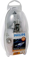 Фото Philips Easy Kit H7/H1 12V 55W Набір ламп 5 шт + запобіжник (55475EKKM)