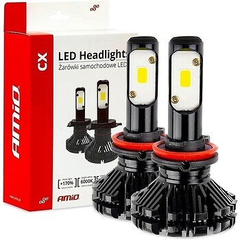 Фото Amio Headlights CX Series H8/H9/H11 2018 (01077/5903293010778)