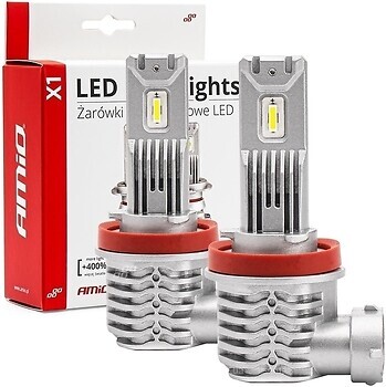 Фото Amio Headlight X1 Series H8/H9/H11/H16 (02967/5903293029671)