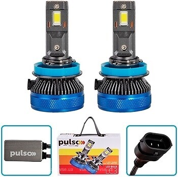 Фото Pulso LC3-H11-H8-H9-H16-Led-Chips 3570 CSP/9-30V/2x65W/13000Lm/6000K (LC3-H11/H8/H9/H16/00000062448)