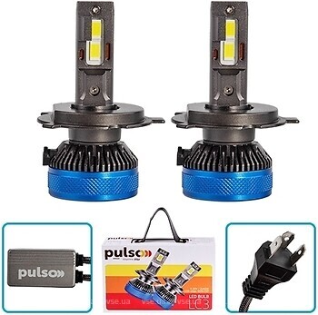 Фото Pulso LC3-H4-H/L/-Led-Chips 3570 CSP/9-30V/2x65W/13000Lm/6000K (LC3-H4/00000062445)