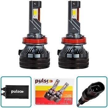 Фото Pulso LC7-H11-H8-H9-H16-Led-Chips Customized CSP/9-30V/2x85W/2000Lm/6000K (LC7-H11/H8/H9/H16/00000062453)