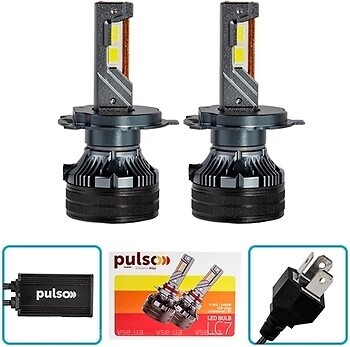 Фото Pulso LC7-H4-H/L/Led-Chips Customized CSP/9-30V/2x85W/2000Lm/6000K (LC7-H4/00000062451)