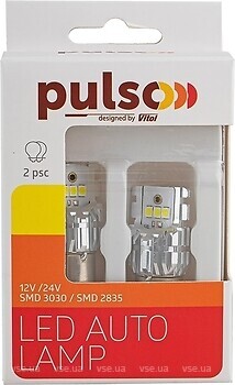 Фото Pulso Led 1156/BA15s/6SMD-2835/9-18V/1050Lm (LP-66156W/00000059990)