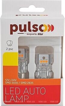 Фото Pulso Led 1156/BA15s/6SMD-2835/9-18V/1050Lm (LP-66156A/00000059991)