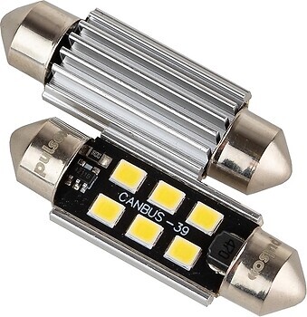 Фото Pulso C5W/39мм/Canbus/9 SMD-2835/12v/2.9W/315Lm White (LP-39C5W/00000059880)