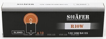 Фото Shafer 12V 10W R10W BA15S (SL2003)