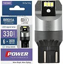 Фото Brevia W21/5W 12/24V 6000K (10111X2)
