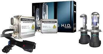 Фото Infolight Комплект біксенона Pro Bixenon Ballast H4 35W 5000K