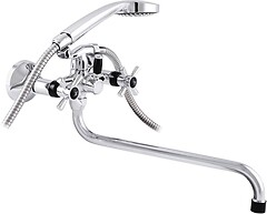 Фото Zerix Z2254-6 Chrome/Black (ZX0260)