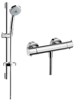 Фото Hansgrohe Croma 100 Multi Ecostat S Combi 27054000